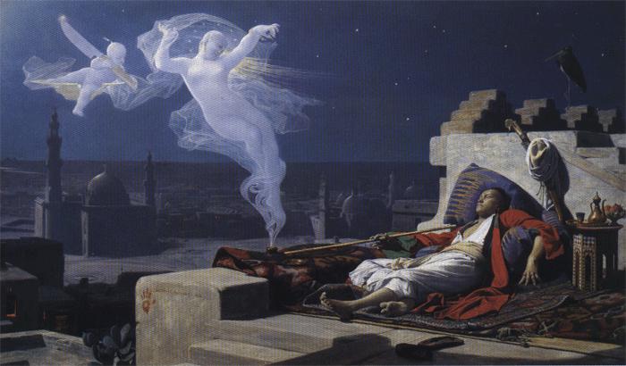 Jean Lecomte Du Nouy The Dream of Khosru. oil painting picture